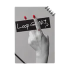 Loop GraffitiのRED NAIL Notebook