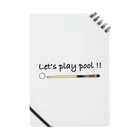LOCO.AYAのLet’s play pool !!ビリヤードデザイン ノート