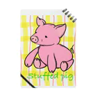 ML HOUSEのStuffed pig ノート