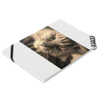 kurodoteのあまえんぼうの猫のチー Notebook :placed flat