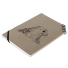 ぴすぴすのRinged seal Notebook :placed flat
