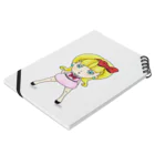 manekiのキャバ嬢❤もえたん Notebook :placed flat