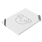 suzurimの骨太タイプ(bear) Notebook :placed flat