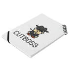 CUTBOSSのCUTBOSS Notebook :placed flat