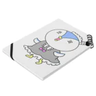 ひよっこひよこのペンギン侍のメイド姿 Notebook :placed flat
