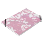 AliStudioのClouds in Pink Sky Notebook :placed flat