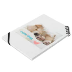 さくらのcute dog Notebook :placed flat