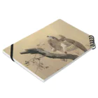 MUGEN ARTの小原古邨　鷹　Ohara Koson / Falcon Notebook :placed flat