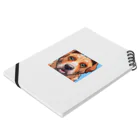 getprizeのドット絵の犬 Notebook :placed flat