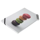 yumaruのmacaron Notebook :placed flat