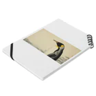 コウテイペンギン至上主義の浮世絵 冬のコウテイペンギン Notebook :placed flat