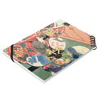 浮世絵ショップ のどぐろ　UKIYOE SHOP NODOGUROの扇風機　あつまけんしみたて五節句 / Atsumaken Shimitate Gosekku ノートの平置き