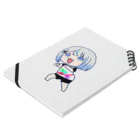 みるくす🍀🥛《Vtuber・声優・ナレーター》の【初】みるくす《わくわく》 Notebook :placed flat