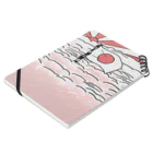 Nippon Malaya / 日本マラヤのLand of the Rising Sun Notebook :placed flat