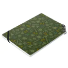 oba:obaの蛸がいっぱいダーク Notebook :placed flat