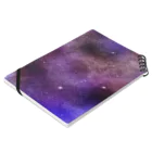 ♃ JupiterのPURPLE SPACEシリーズ Notebook :placed flat