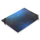 MISHIMAの青い宇宙 Notebook :placed flat