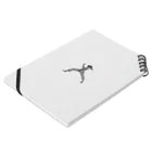 imoimo2022の空手少女 Notebook :placed flat