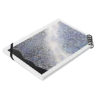 水彩色鉛筆チャンネルの天の川（水彩色鉛筆画） Notebook :placed flat