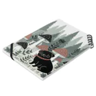 ブヒーズのきのこくろぱぐ Notebook :placed flat