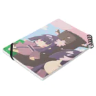 銀猫@絵垢+ご依頼受付中の桜と双子 Notebook :placed flat