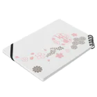 ジャパニーズスタンダードの枝垂れ桜 Notebook :placed flat