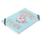 【Yuwiiの店】ゆぅぅぃーのSUPER★TON Notebook :placed flat
