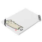 ニャポハウス（NEKO）のズコーねこ Notebook :placed flat