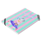 momomonoのMAGIC GIRL Notebook :placed flat