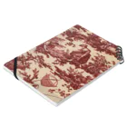 J. Jeffery Print Galleryのトワルドジュイ Toile de Jouy Notebook :placed flat