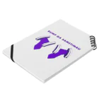 NIKORASU GOのマッチョデザイン「バンプが冷めちまう」 Notebook :placed flat