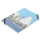 Minami Kawatoの TOKYO SKY TREE NOTE BOOK Notebook :placed flat