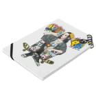 cartoonpunxのOnly skaters are pretty,100NPB Notebook :placed flat