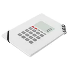 無彩色デザイン販売所のCalculator / 電卓 ノートの平置き