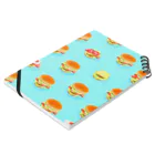 ARTWORKSのBounce Burger Notebook :placed flat