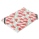 Rena DesignのFresh Watermelon Pattern ノートの平置き