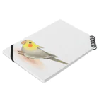 まめるりはことりのオカメインコ　レキ【まめるりはことり】 Notebook :placed flat