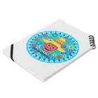 フカツ マリエのDay of the dead 1 Notebook :placed flat