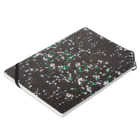カヨラボ　スズリショップの雪と翠／カヨサトーTX Notebook :placed flat