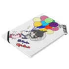 配信者六兎(りくと)の六兎うぱたんグッズ2016 Notebook :placed flat
