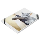 猫子の畳猫。 Notebook :placed flat