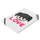 べすとまっちのKawaiigirl1[love] Notebook :placed flat
