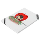 fuwaのAPPLE GIRL Notebook :placed flat