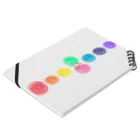 むげしょぷの-CHAKRA-（COSPA） Notebook :placed flat