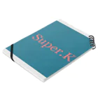 Super.KのSuper.K Notebook :placed flat