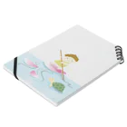 ののの花びら舟のほとけさま Notebook :placed flat