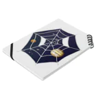 Cosmic TM colorsのSpider☆Planets Notebook :placed flat