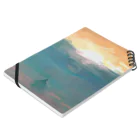 よのMermaid of sunset Notebook :placed flat