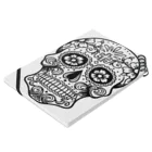 TRANQUILOのcalavera Notebook :placed flat