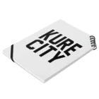 JIMOTOE Wear Local Japanの呉市 KURE CITY Notebook :placed flat